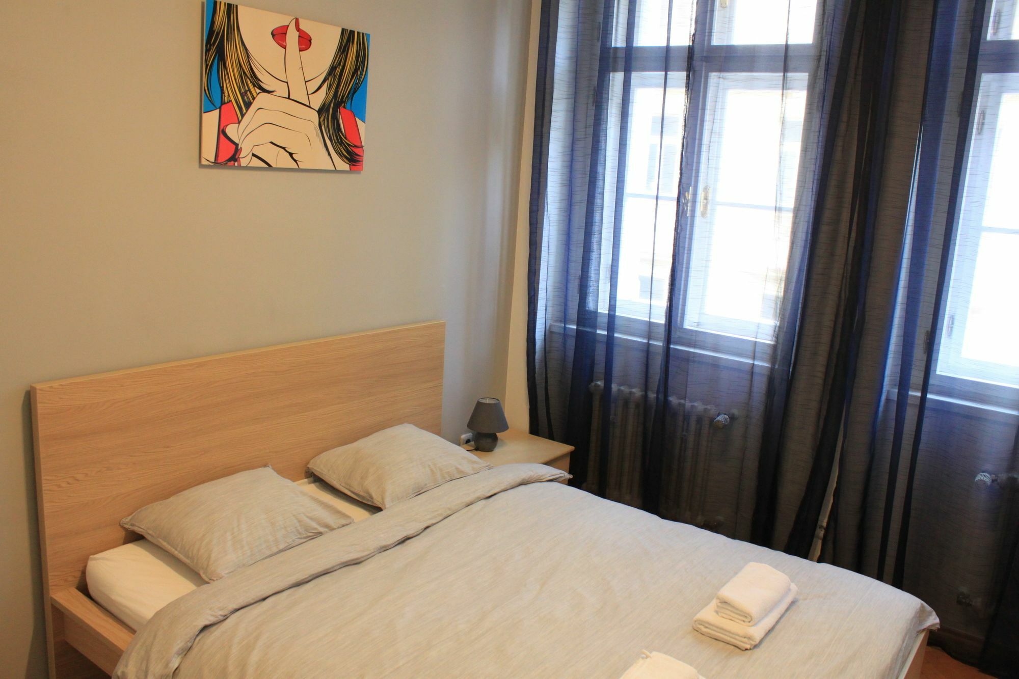 Nejedleho Apartmeet Praha Bagian luar foto